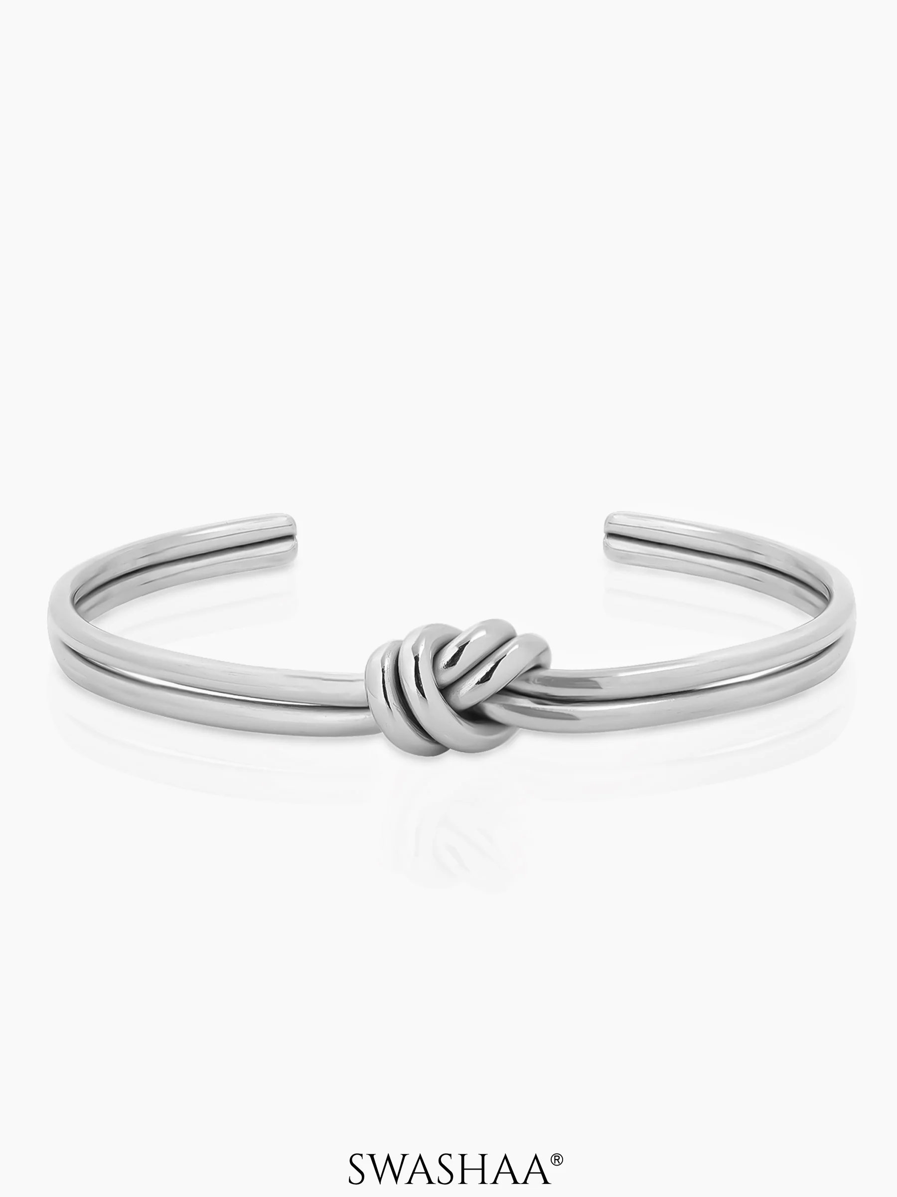 Arlen Knot Cuff Bracelet - Image 3