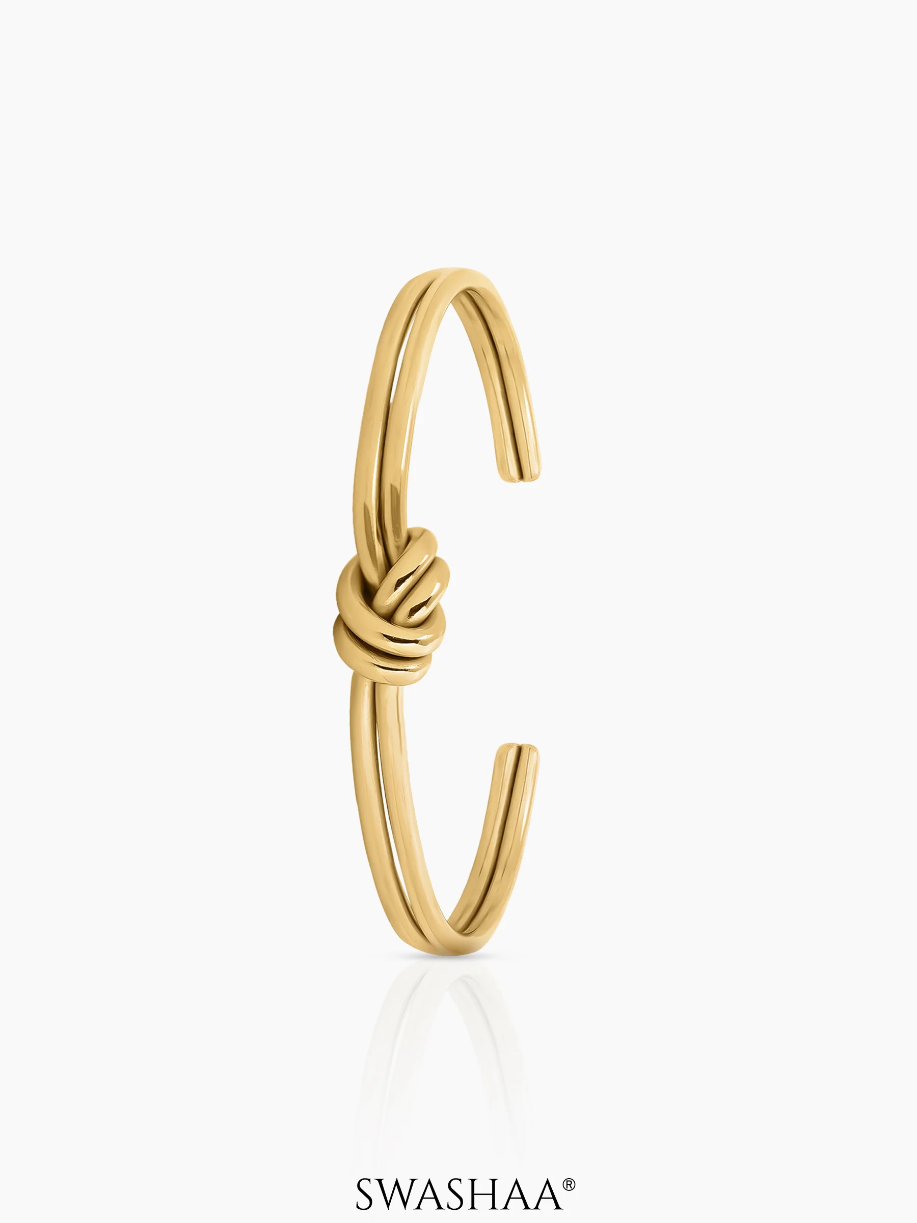 Arlen Knot Cuff Bracelet - Image 5