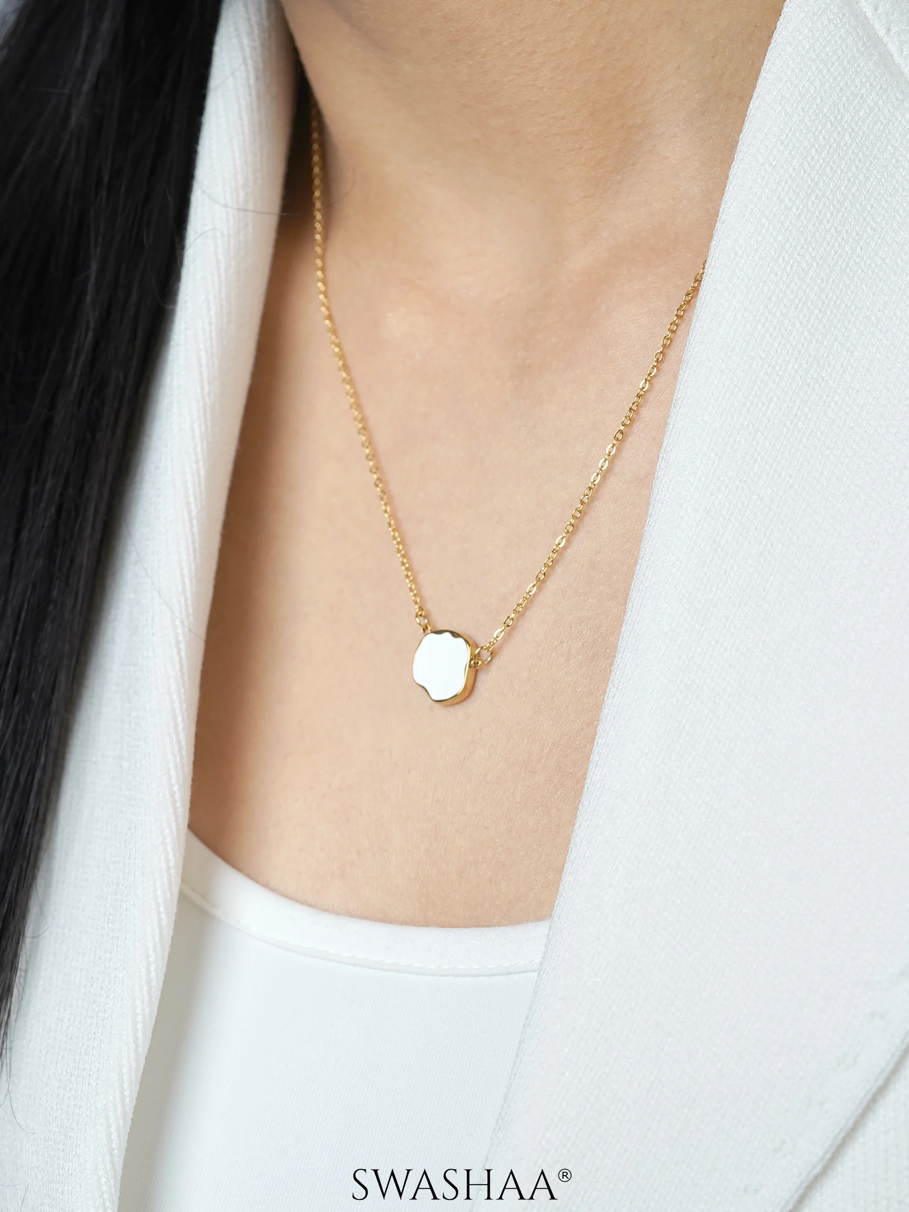 Athaliah 18K Gold Plated Necklace - Image 3