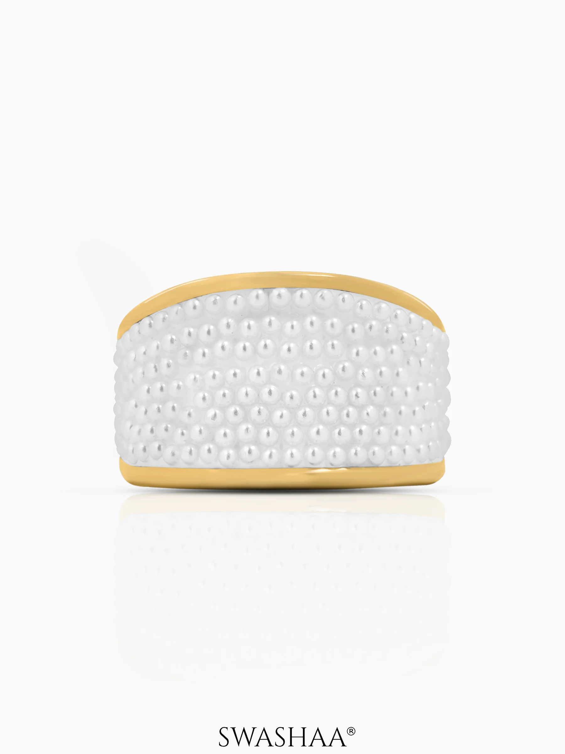 Avena Pearl Cluster Dome Ring - Image 2