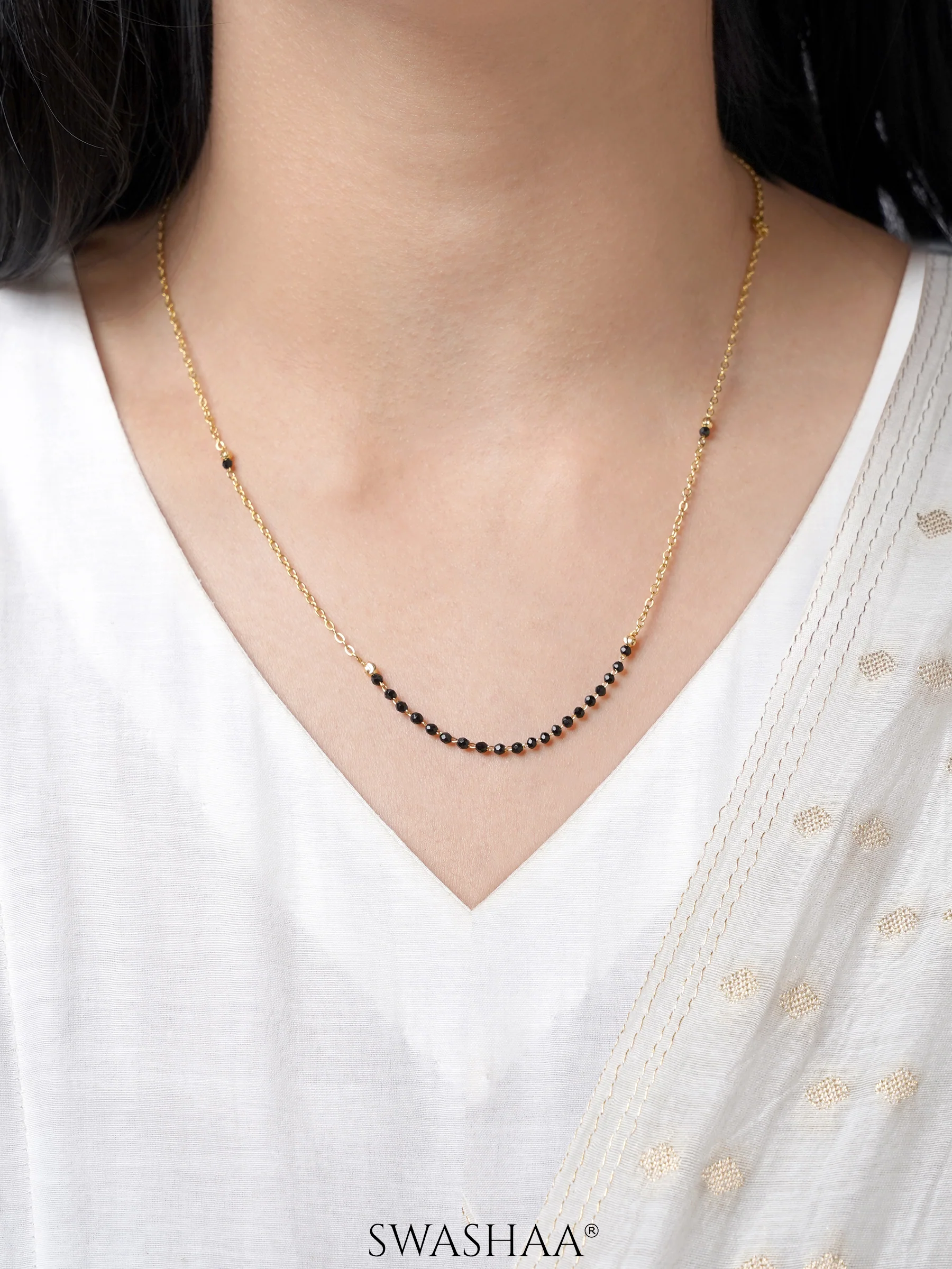 Banari 18K Gold Plated Mangalsutra - Image 2
