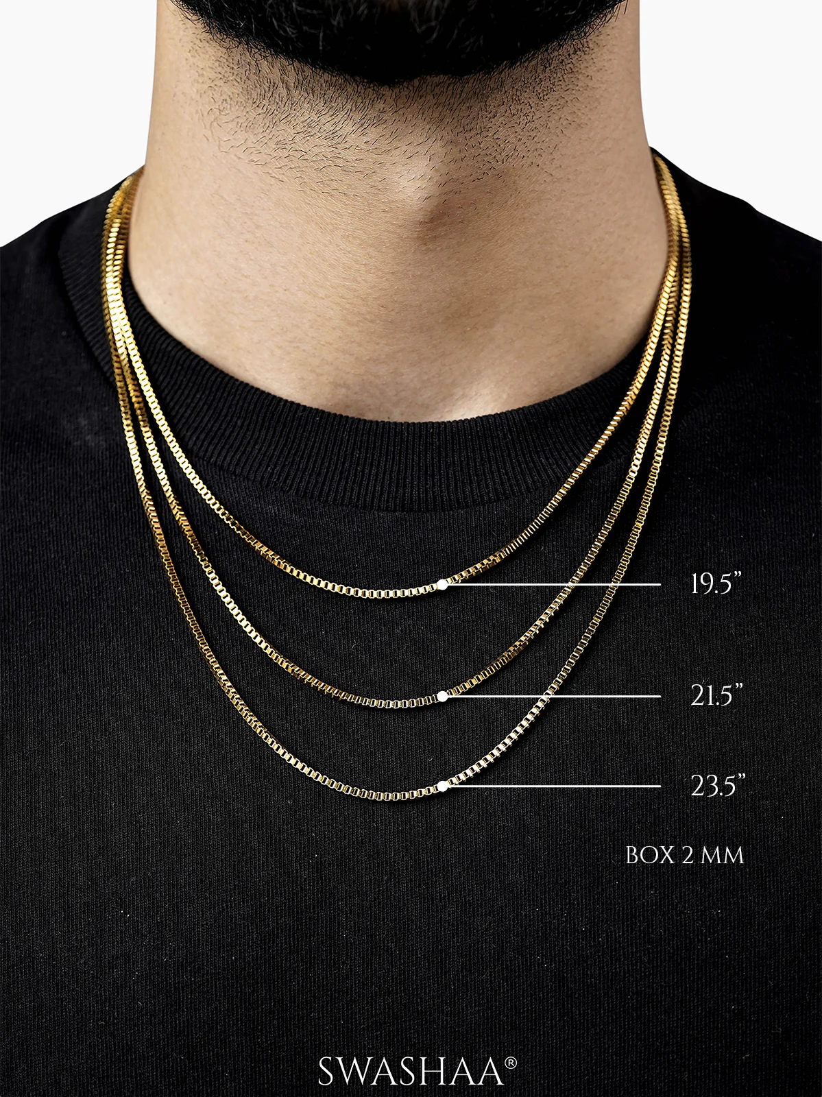Box 2 MM Men's Chain - Image 9
