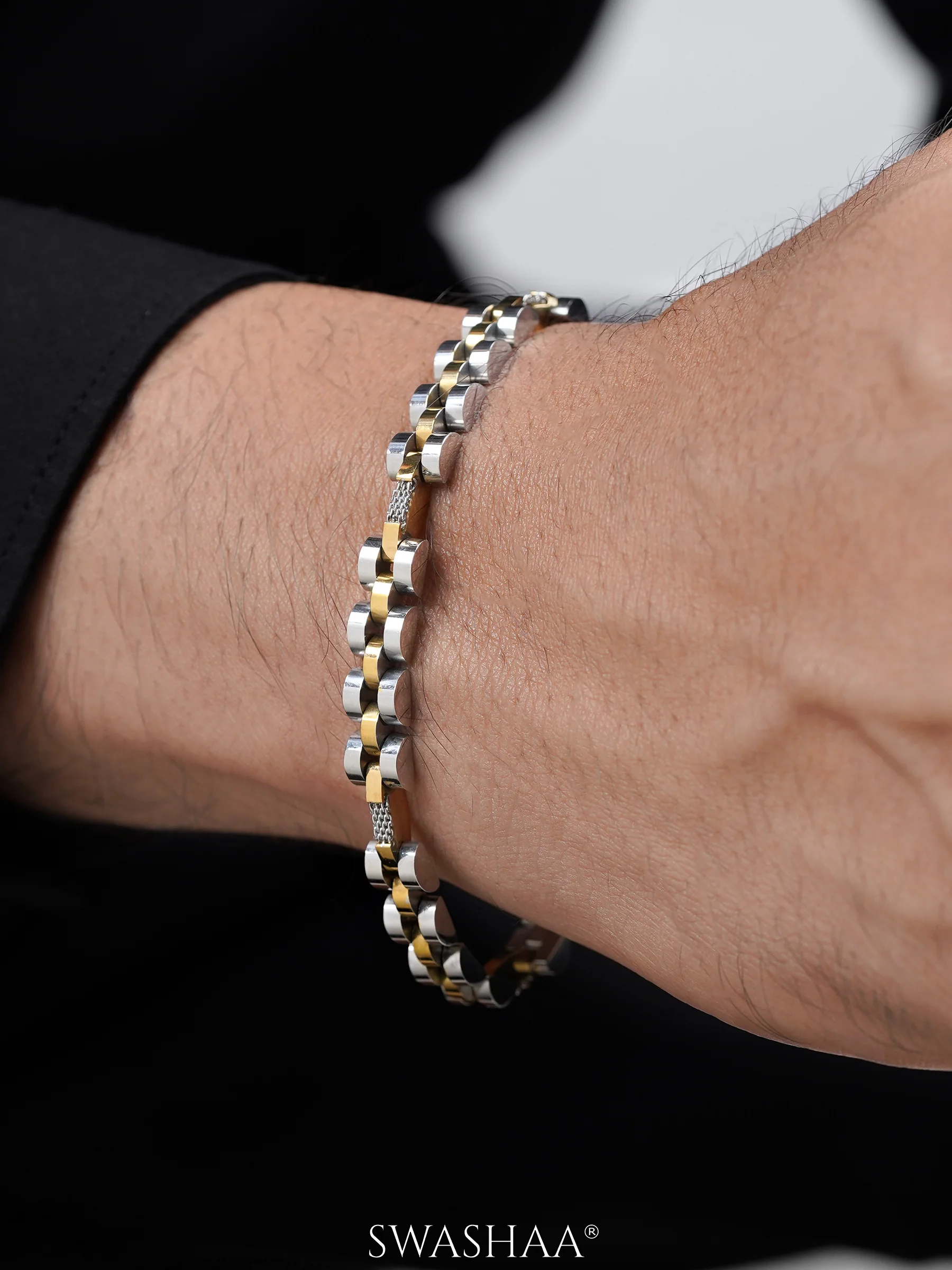 Cyrus Men's Watch Belt Bracelet - Image 3