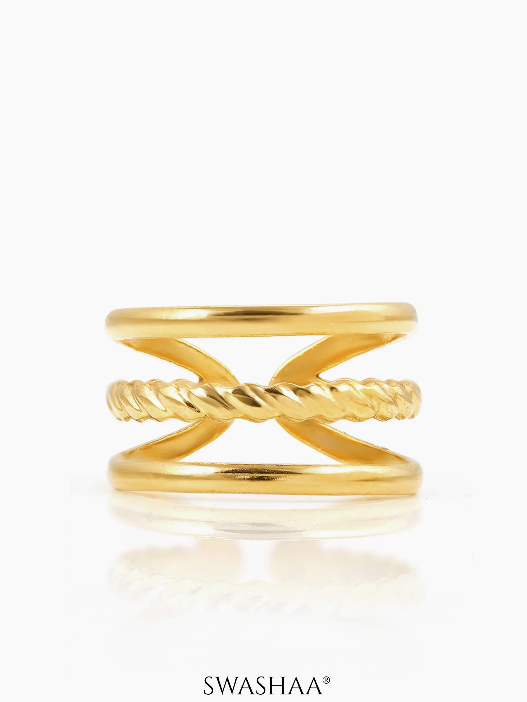 Gigi 18K Gold Plated Ring - Image 3
