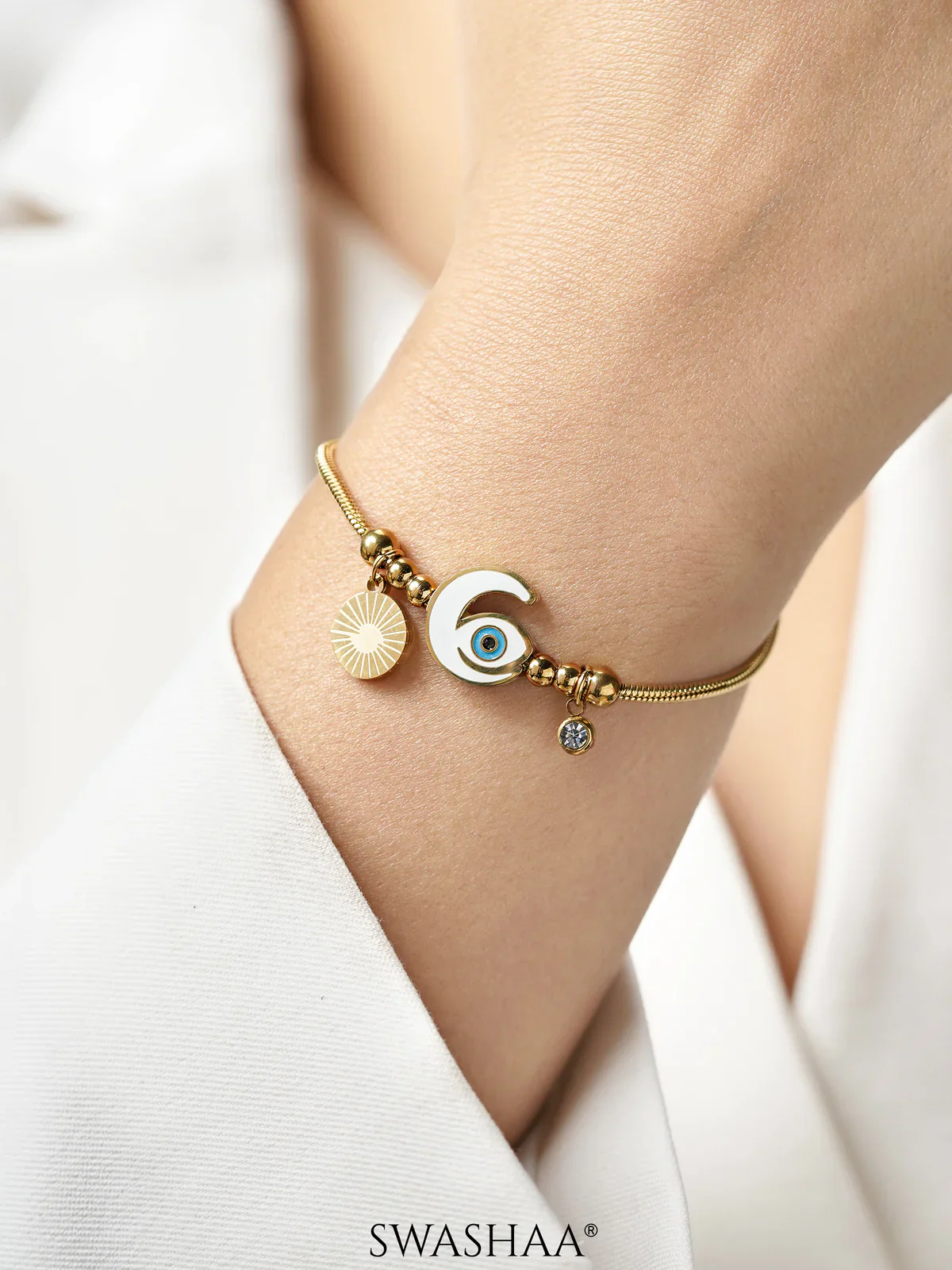 Golden Evil Eye Glow Women's Set - Image 5