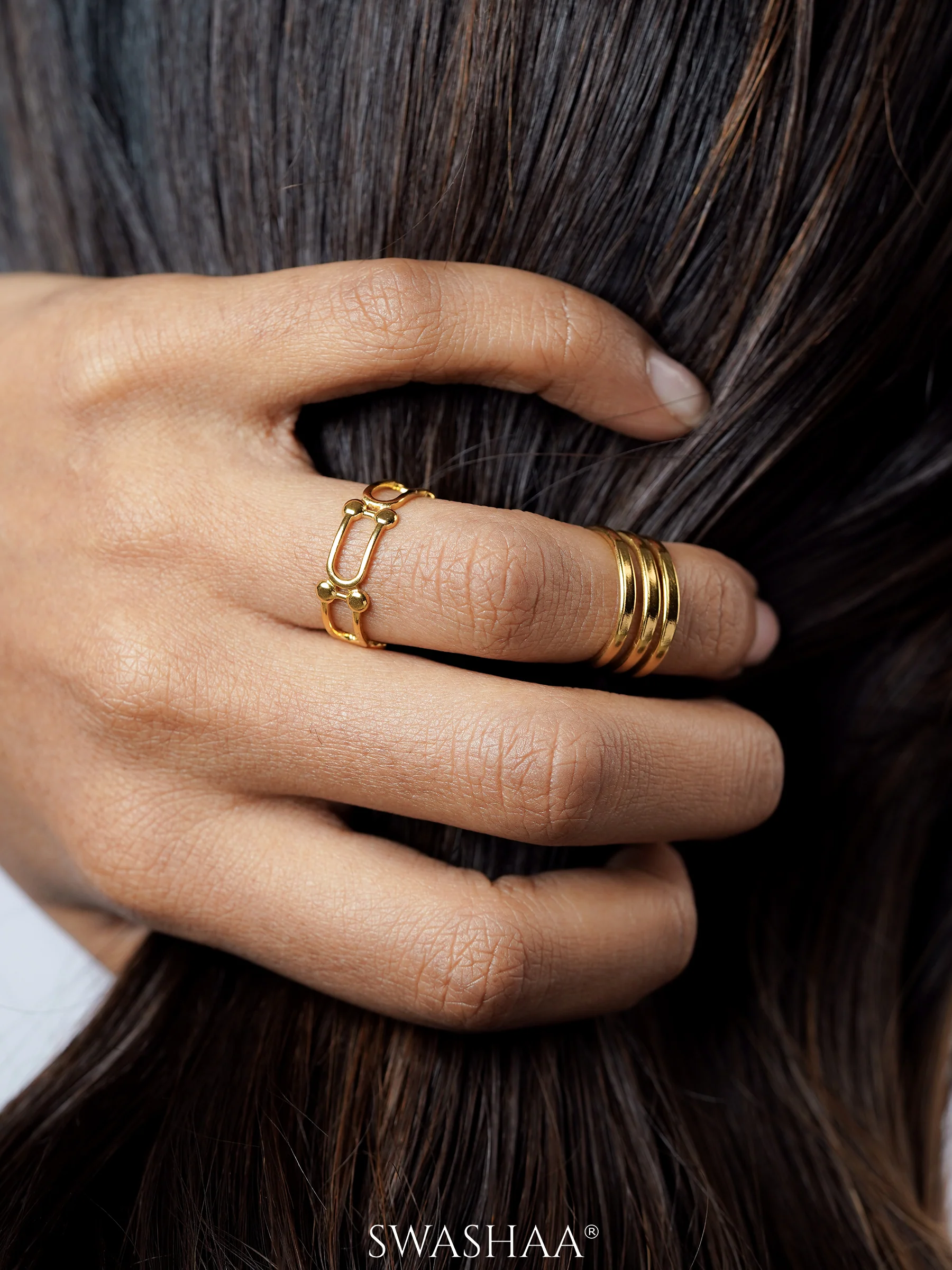 Irya 18K Gold Plated Ring - Image 4