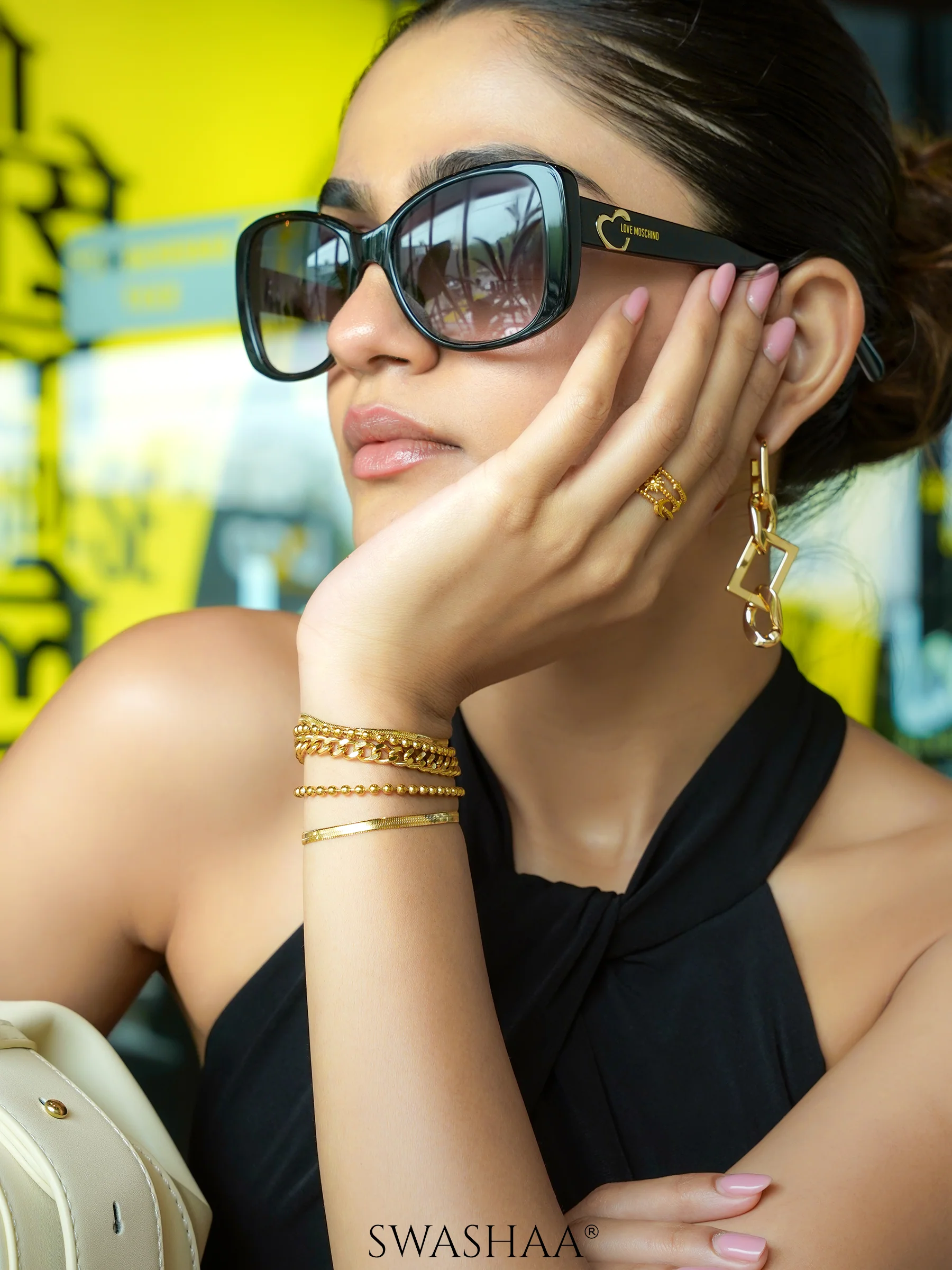 Janet 18K Gold Plated Bracelet - Image 3