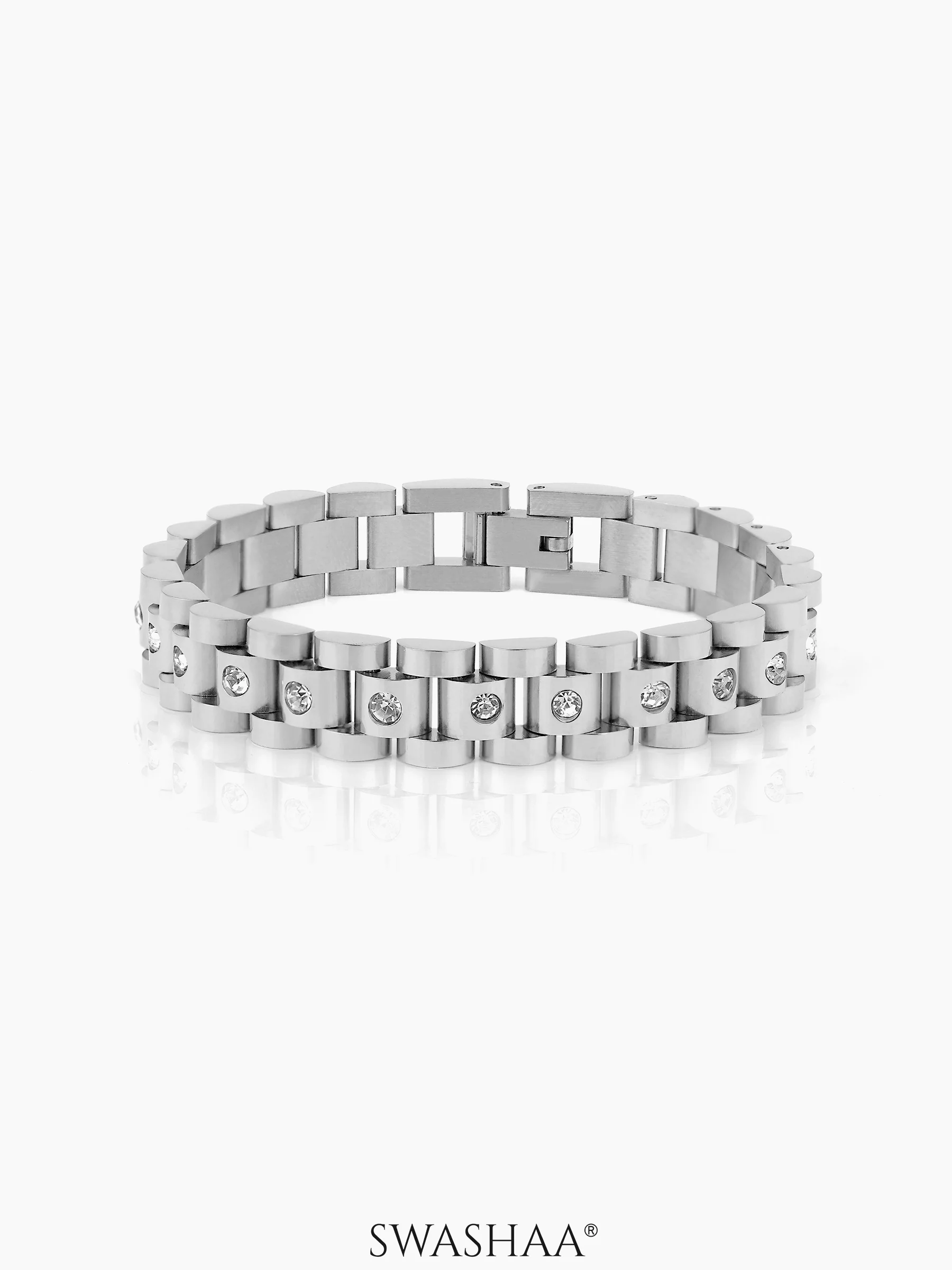 Jenelina Diamond Women's Watch Belt Bracelet - Image 5
