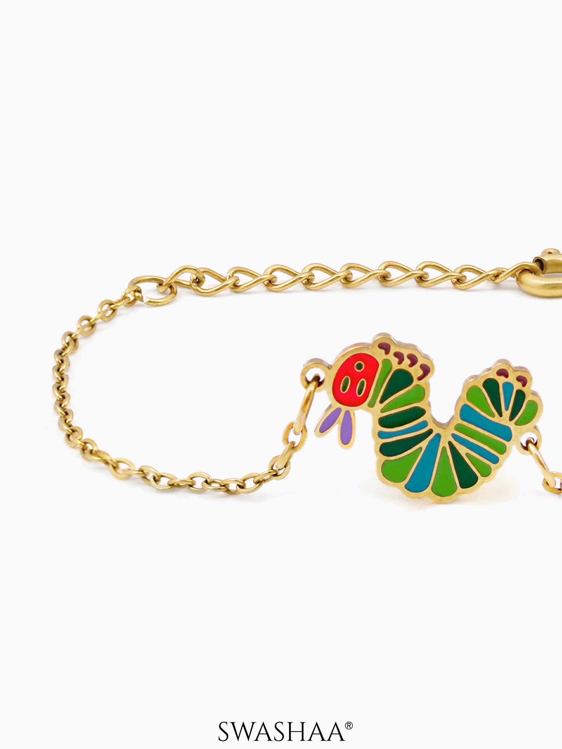 Kiro Snail 18K Gold Plated Kid's Bracelet - Image 4