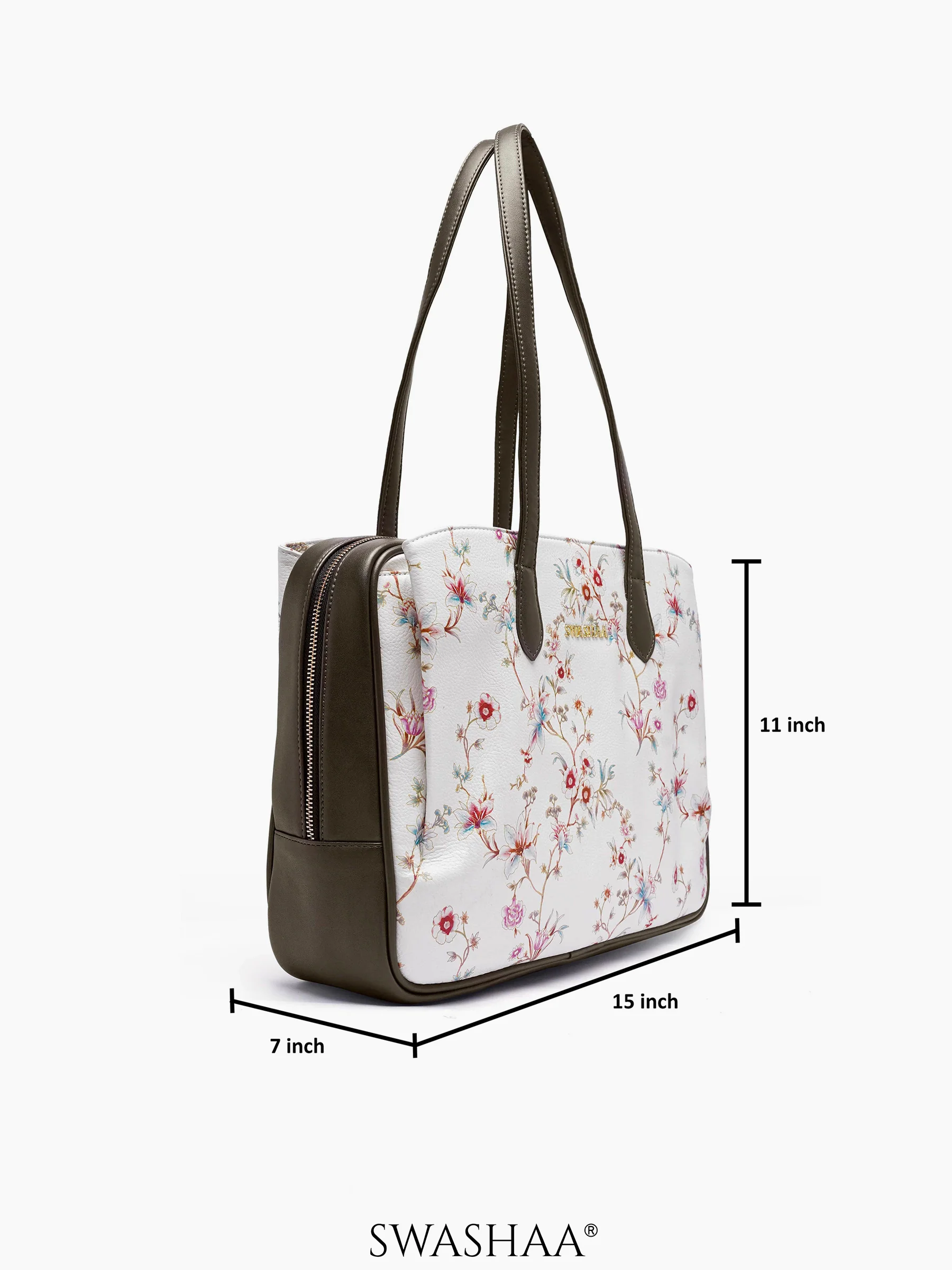Lavish Loom Leather Tote Bag - Image 4
