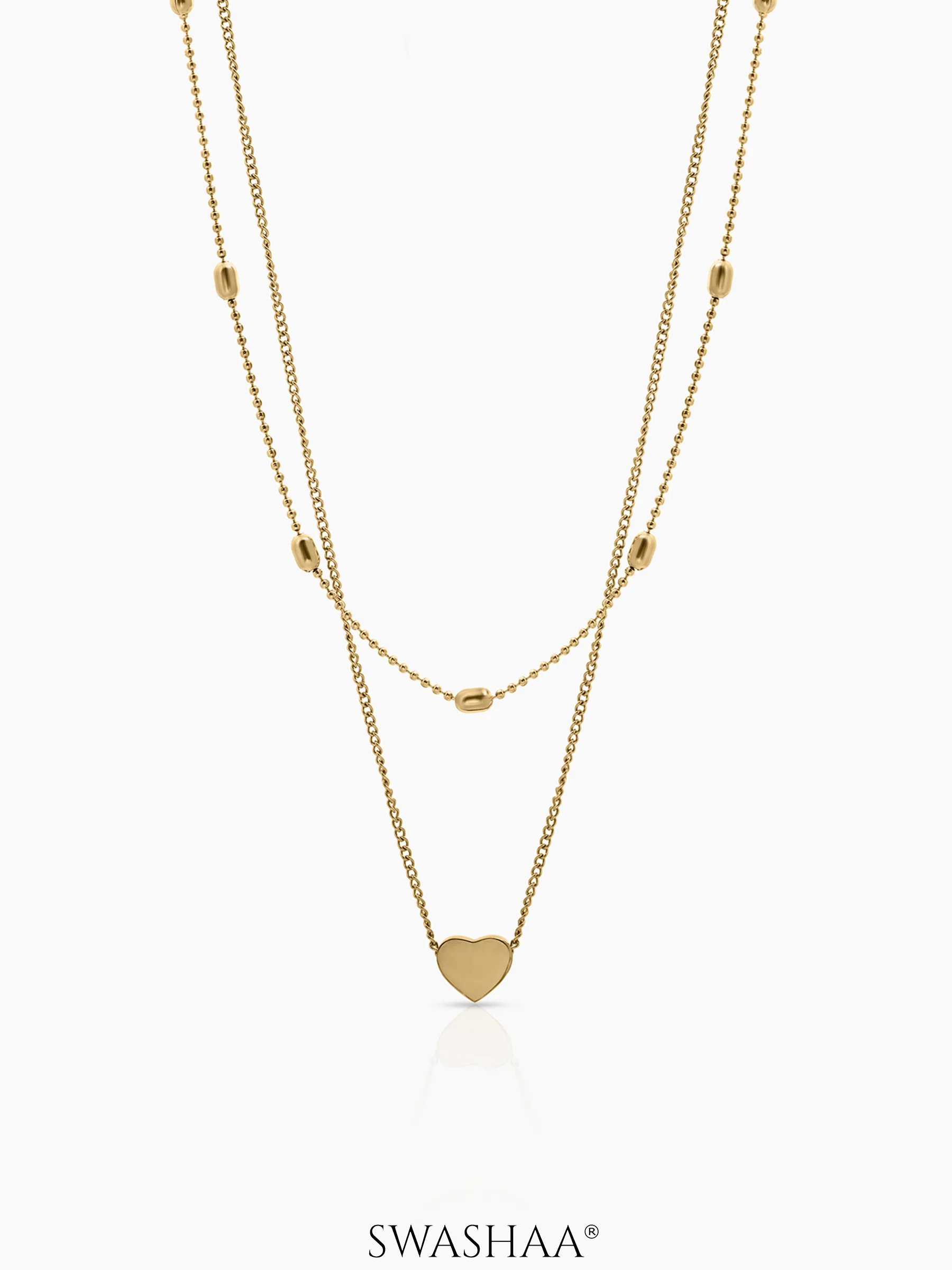 Lorena Love Drop Layered Necklace