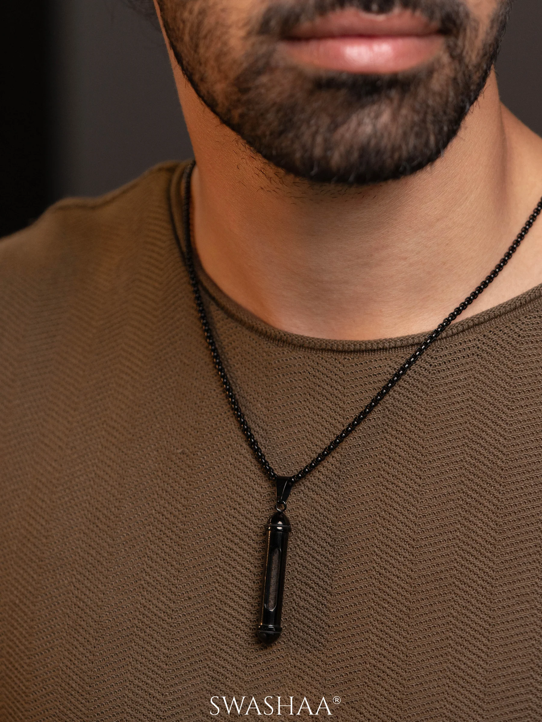 Luca Men's Chain Pendant - Image 5