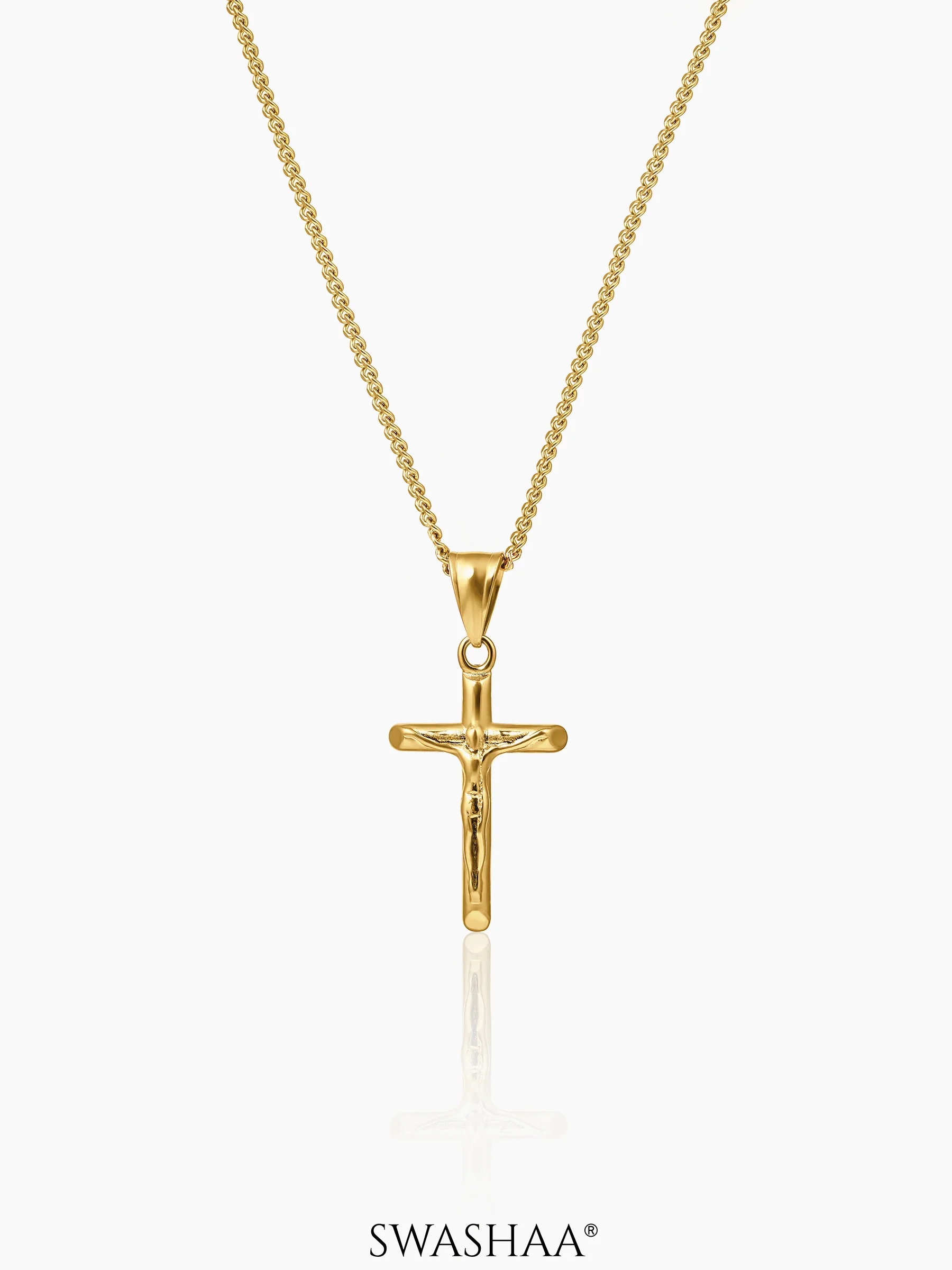 Lucien Crucifix Men's Chain Pendant