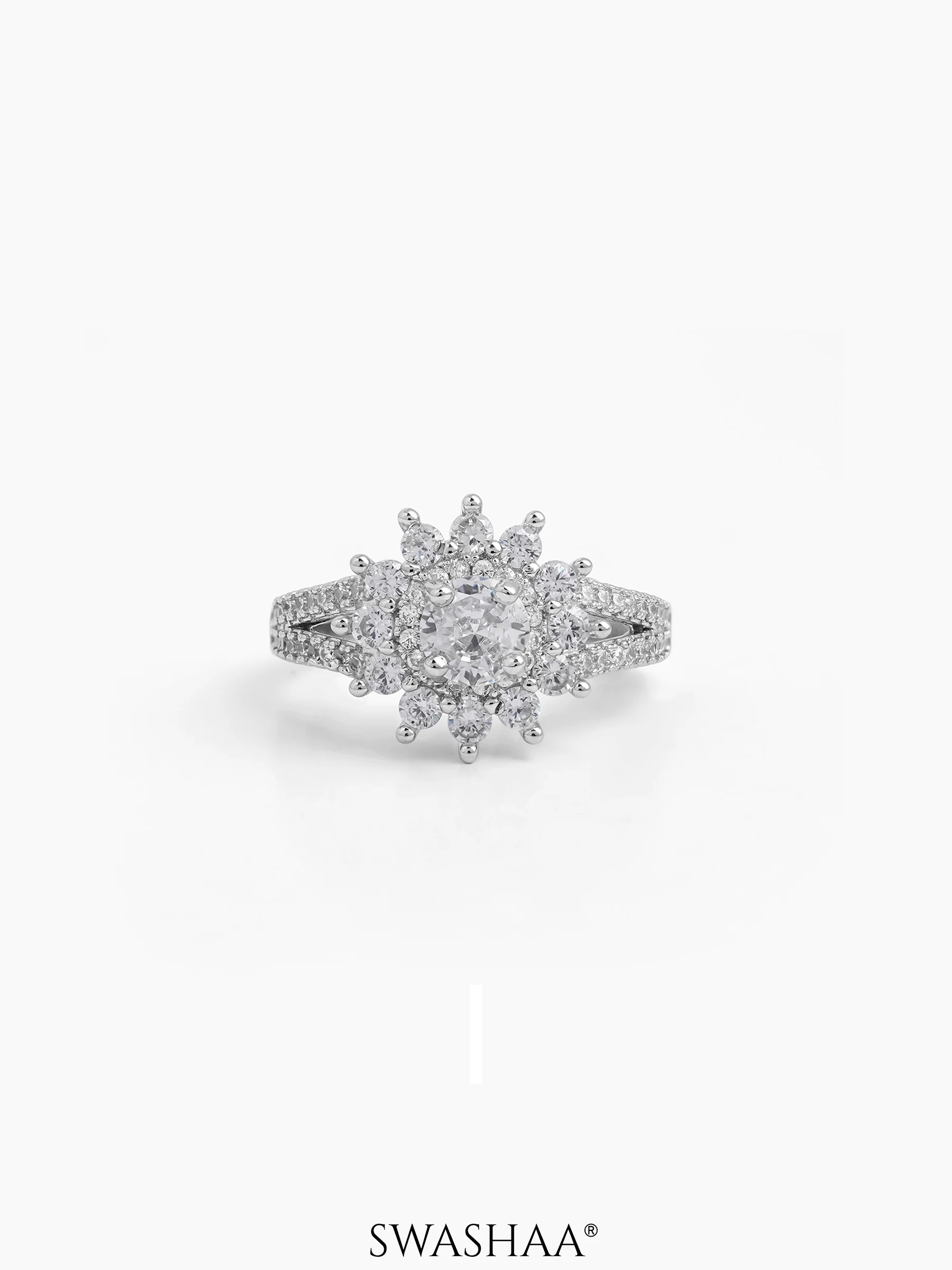 Marivelle Flora Solitaire Ring - Image 3