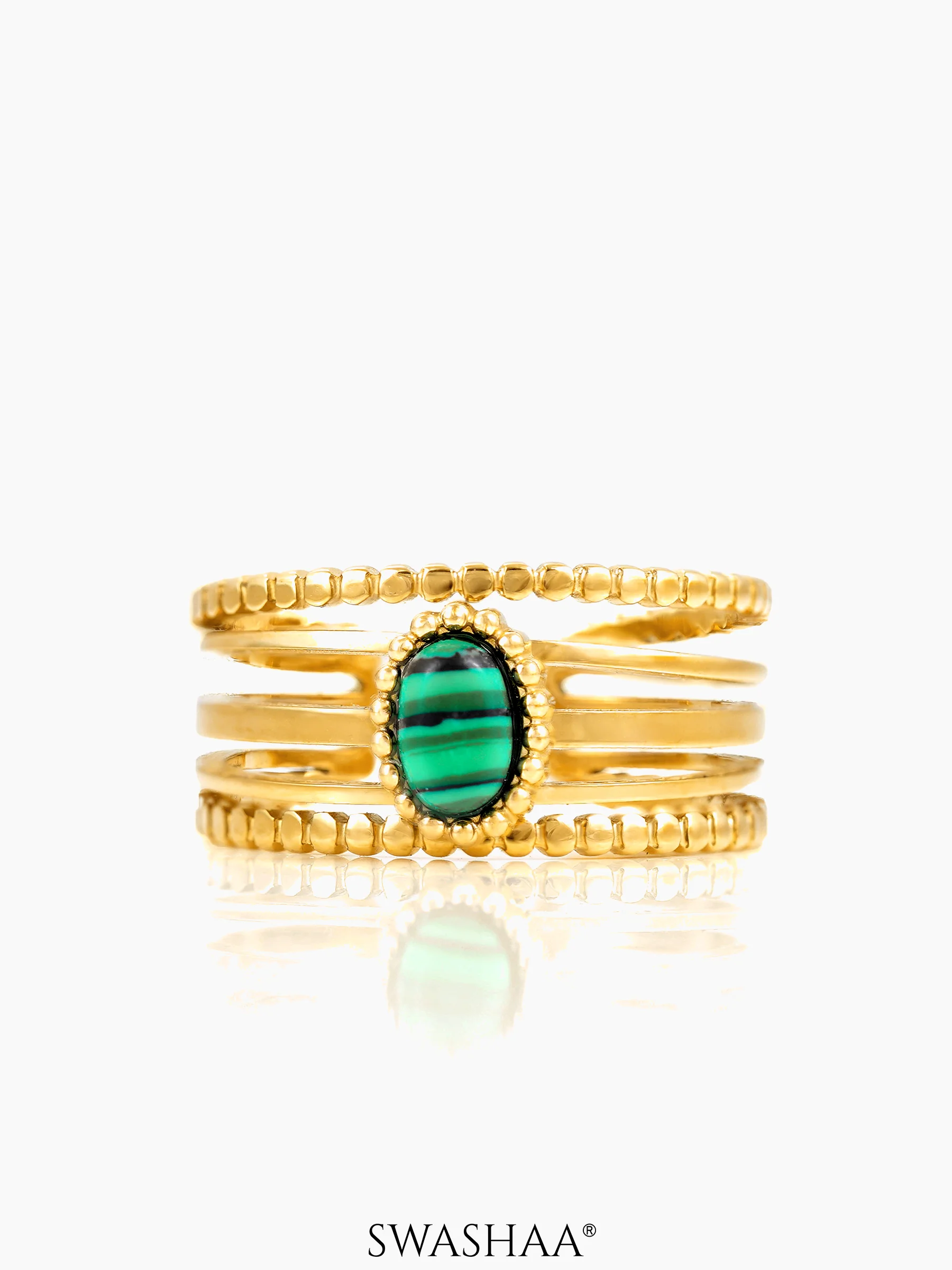 Maro 18K Gold Plated Ring - Image 3