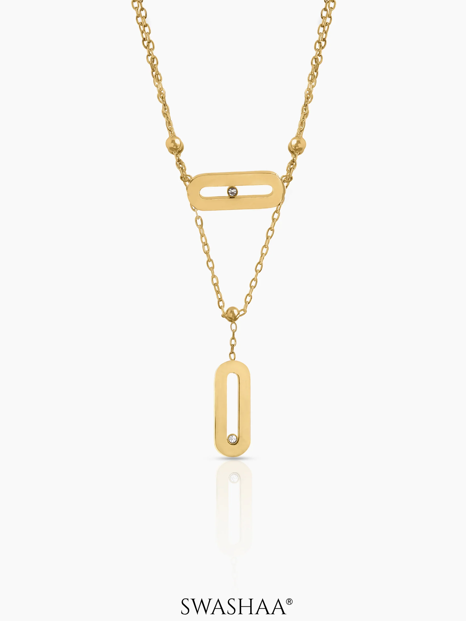 Meluri Layered 18K Gold Plated Necklace