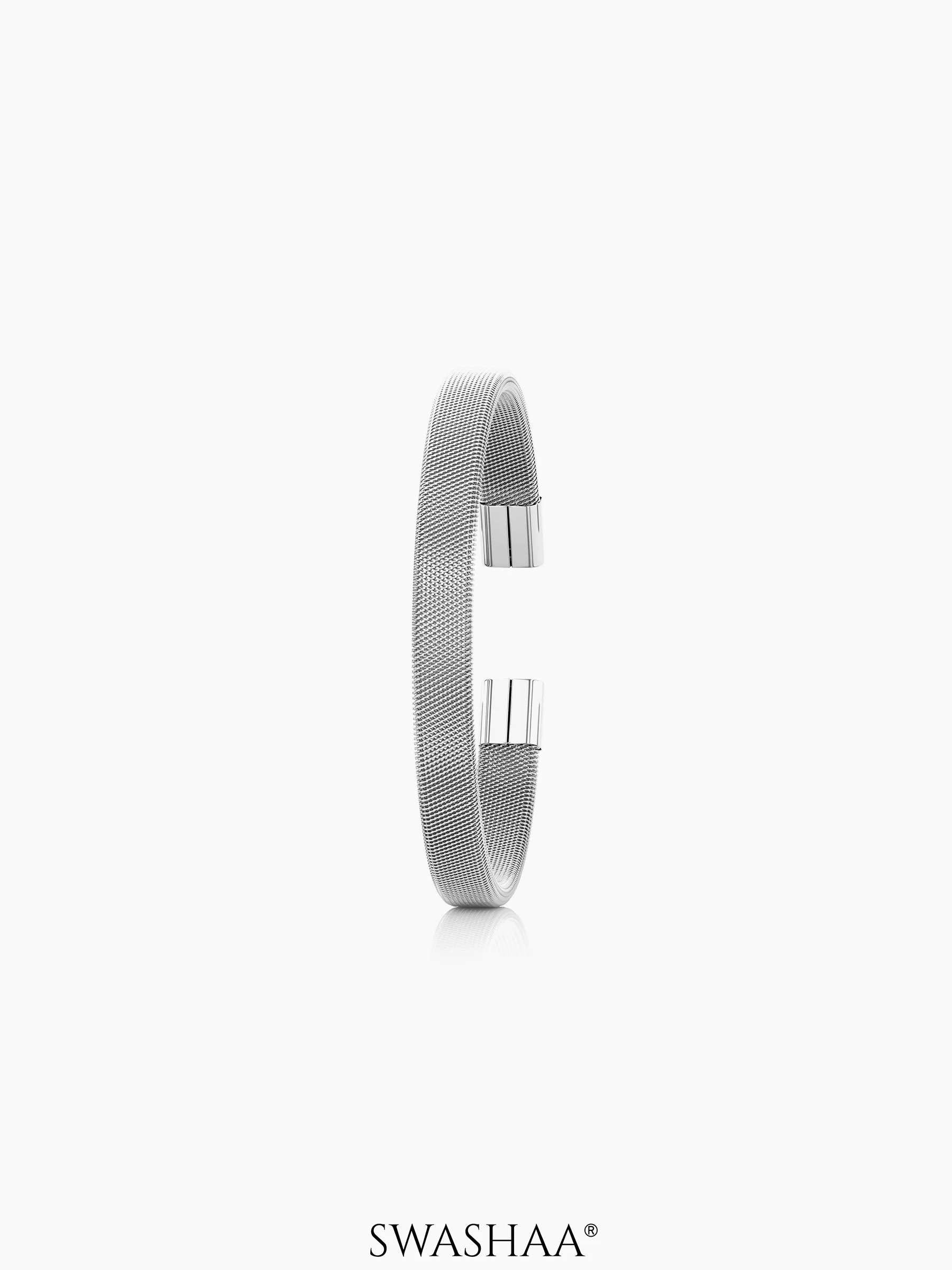 Mesh Cuff Men's Bracelet - Image 9