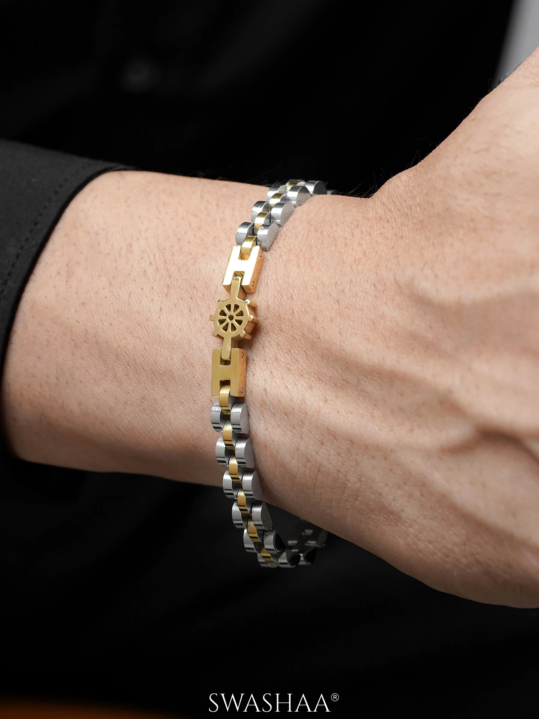 Miles Men's Watch Belt Bracelet - Image 3
