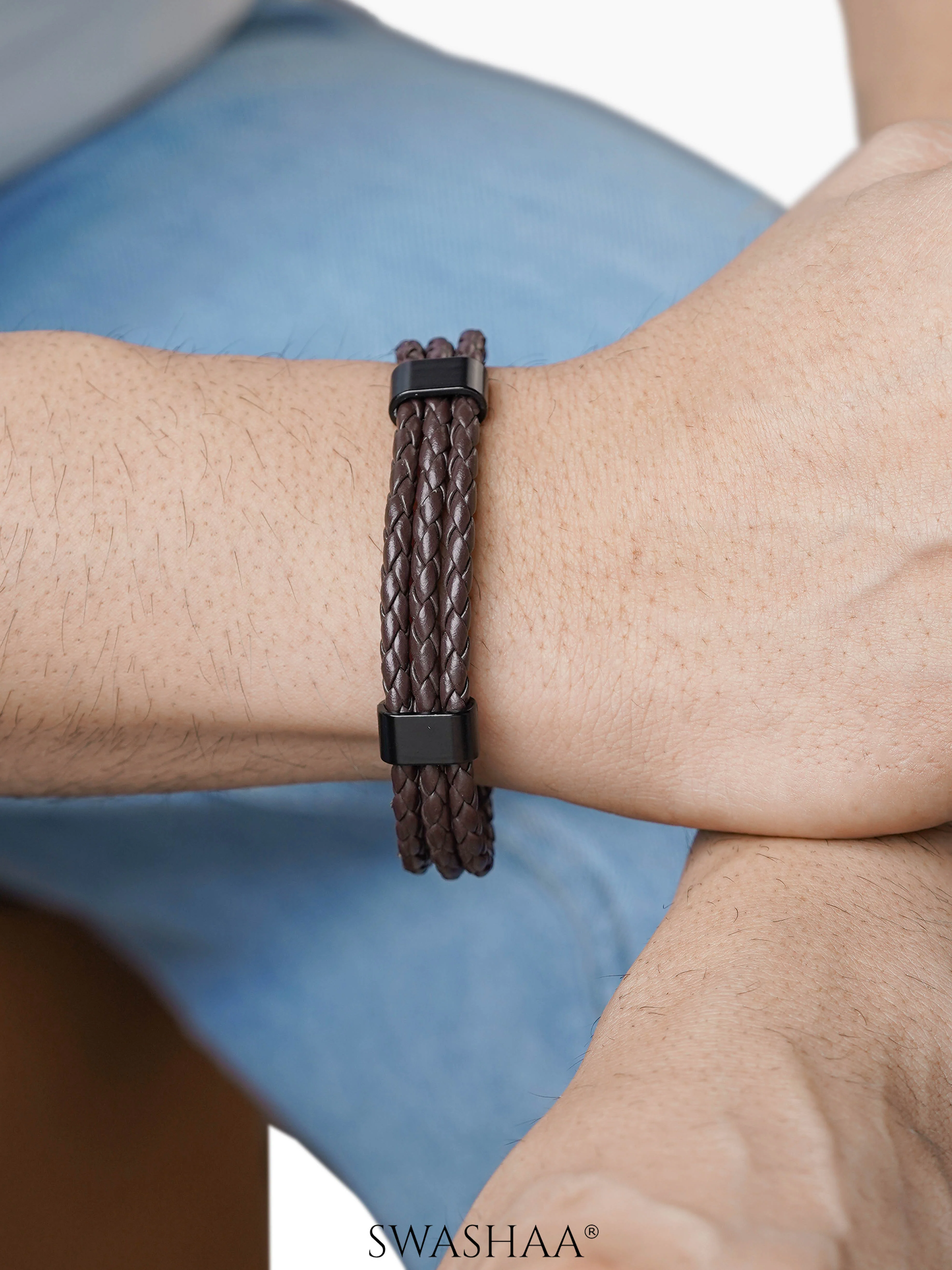 Neo Men's Leather Bracelet - Image 9