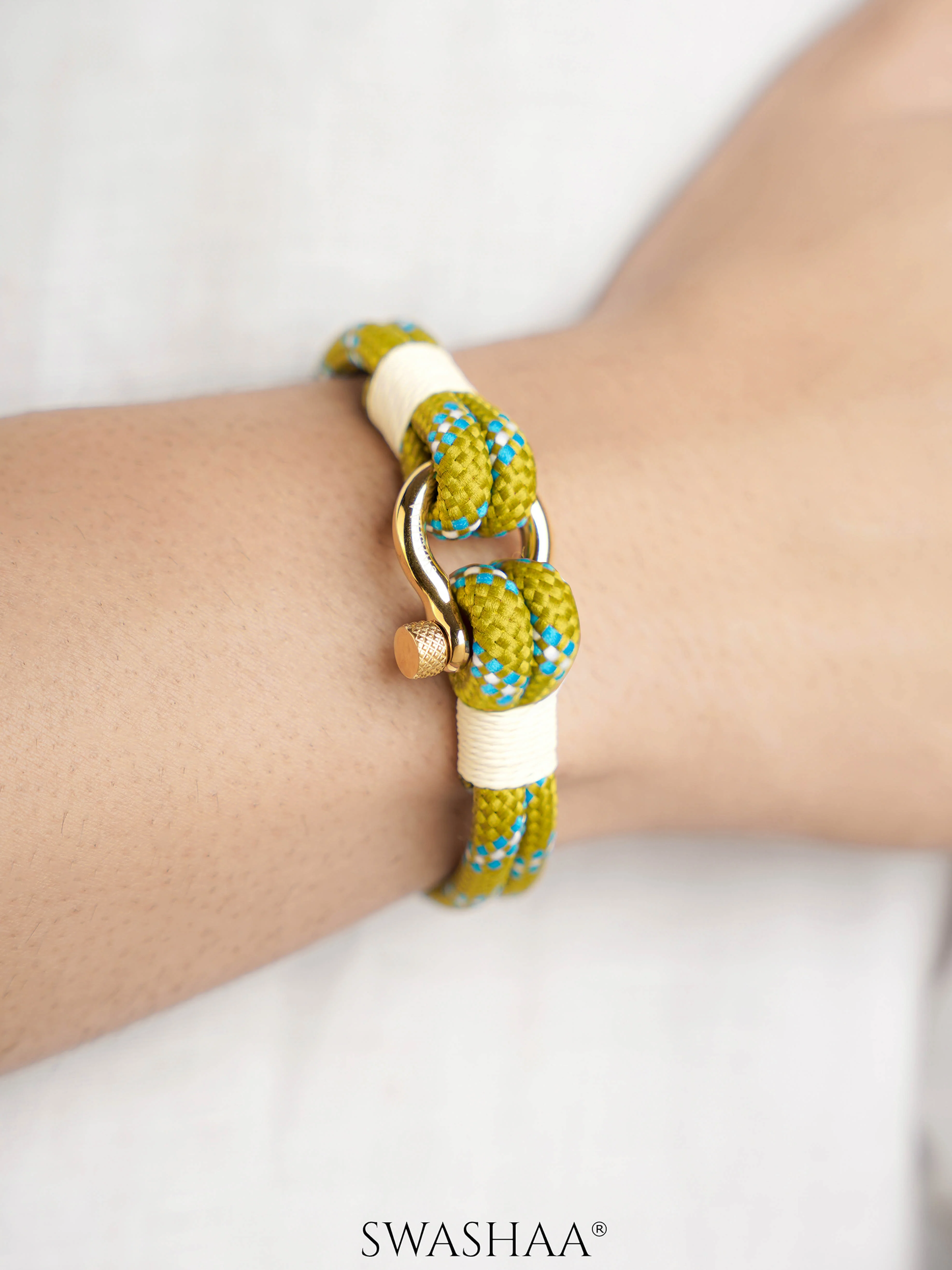 Olive Ridge Men's Rope Bracelet - Image 4