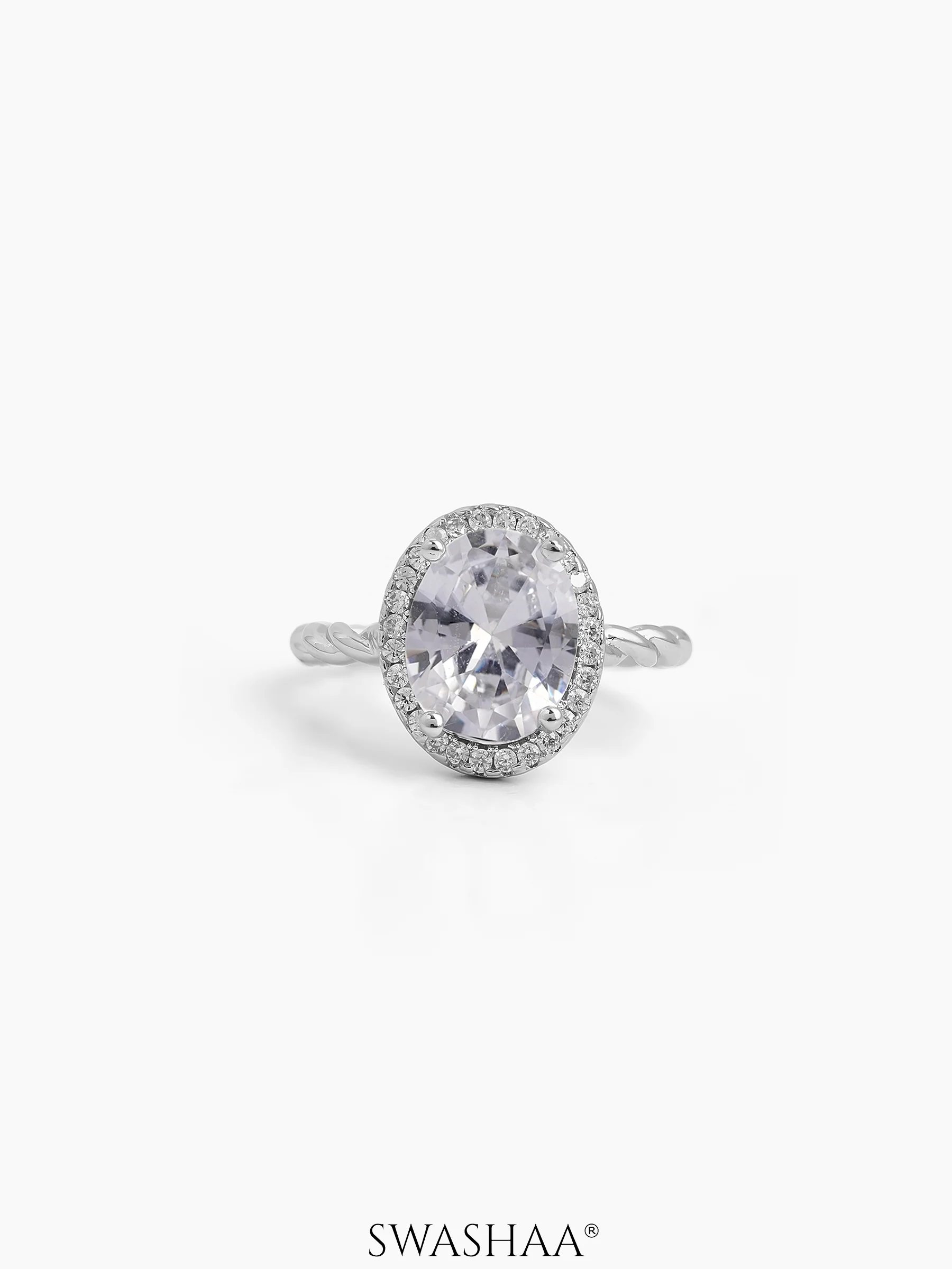Opaline Solitaire Ring - Image 2