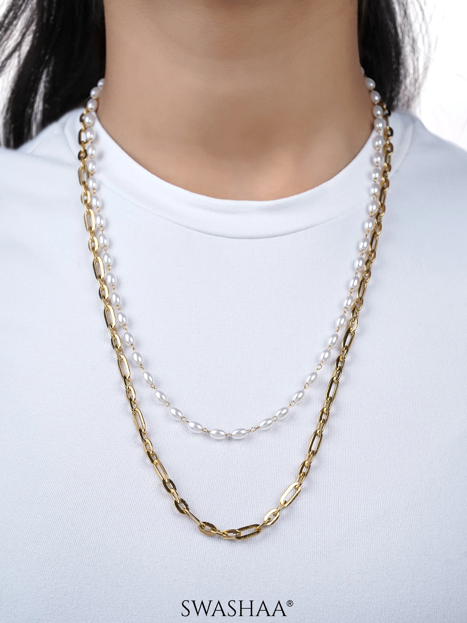 Queen 18K Gold Plated Stacking Set - Image 2