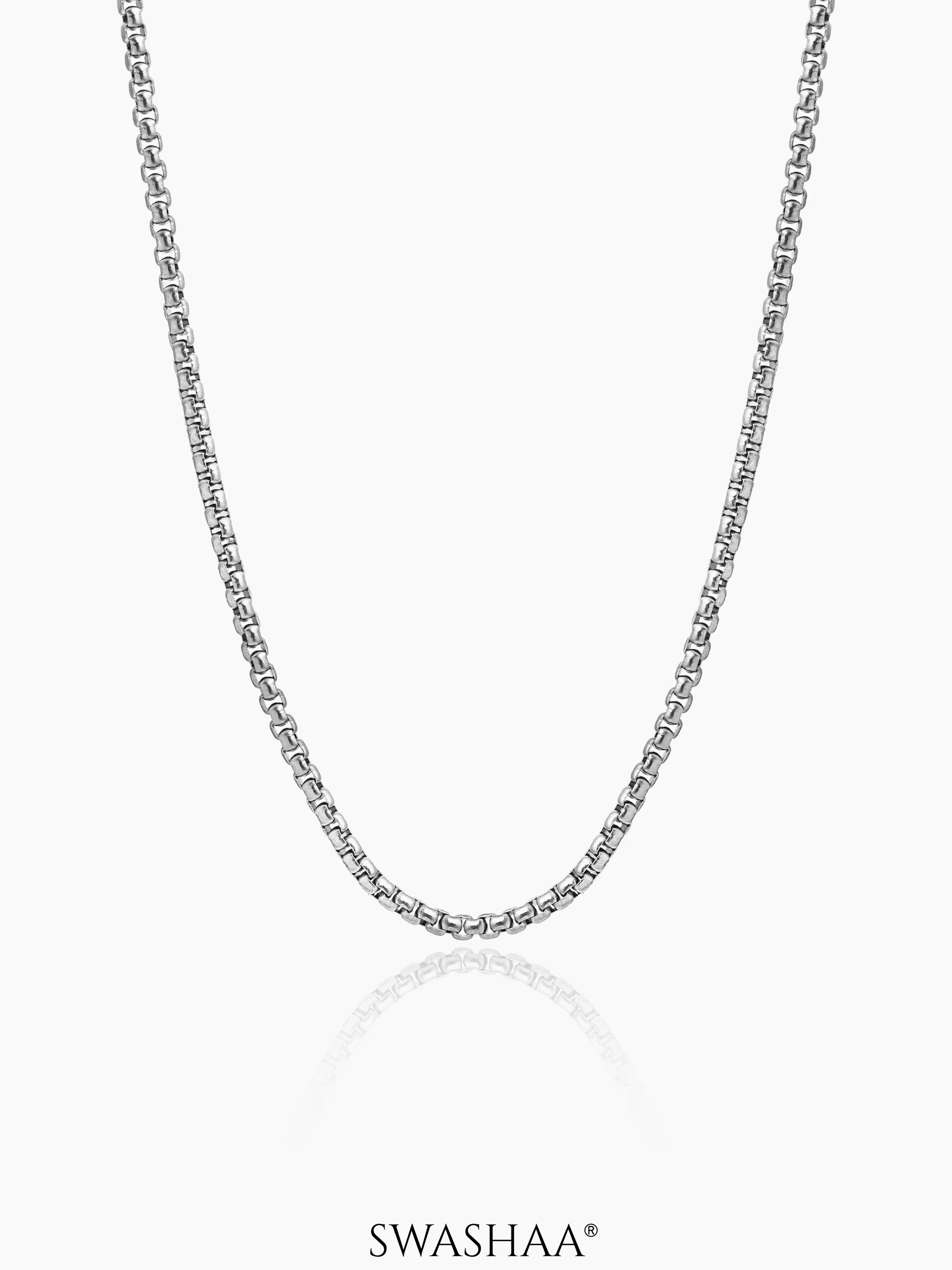 Round Box Men's Chain - Image 7