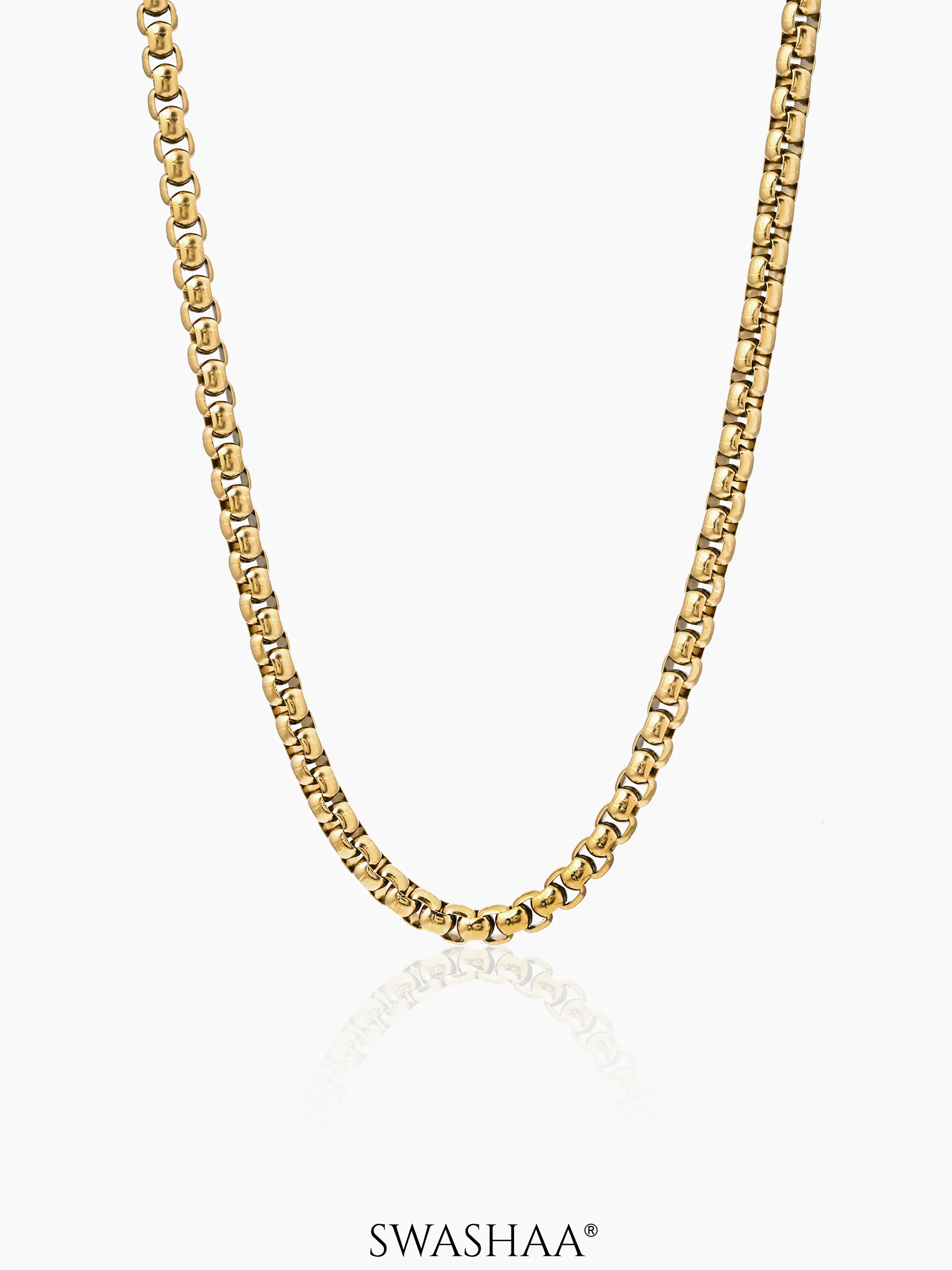 Round Box Men's Chain - Image 9
