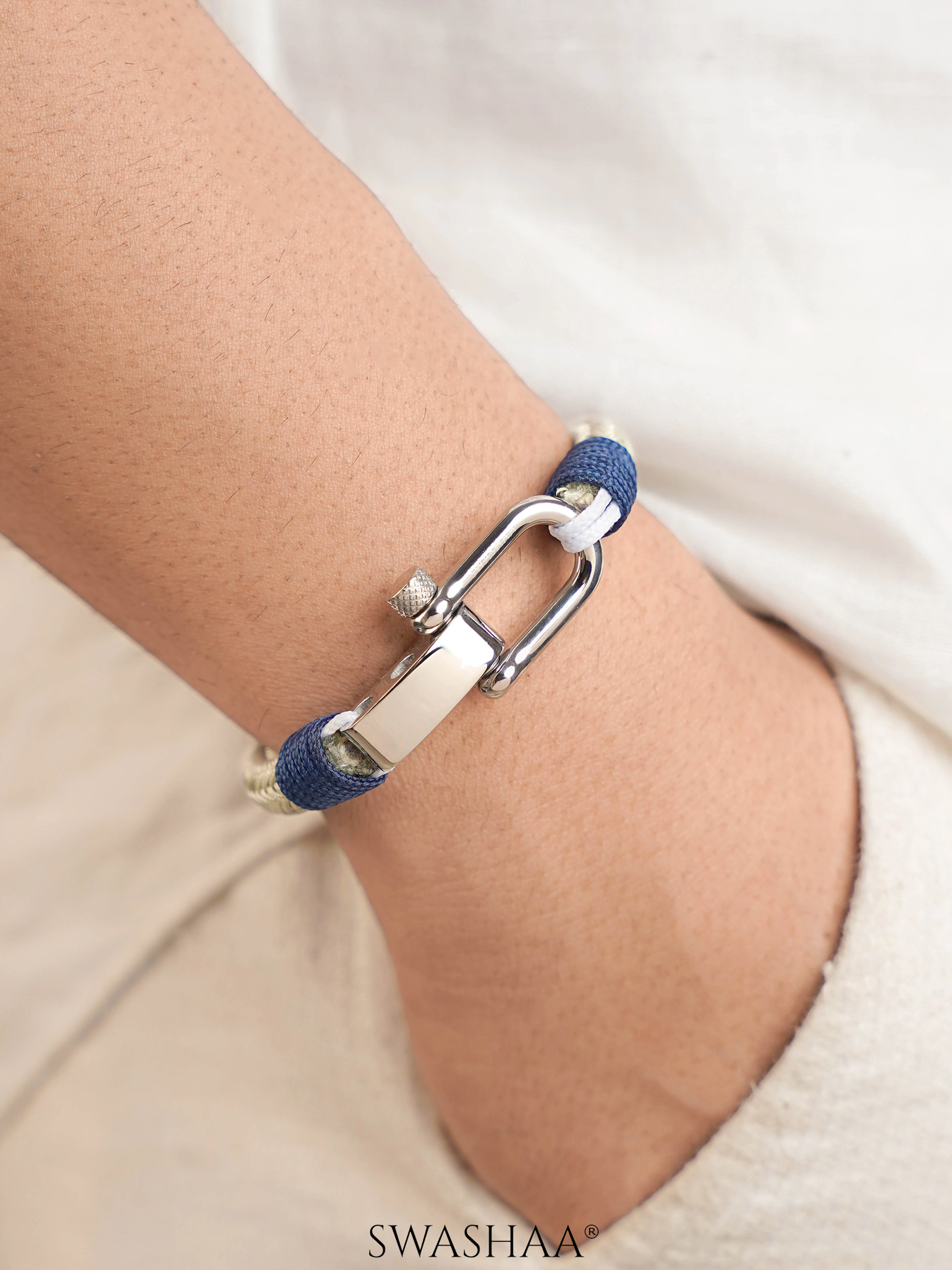 Sanyon Men's Rope Bracelet - Image 2