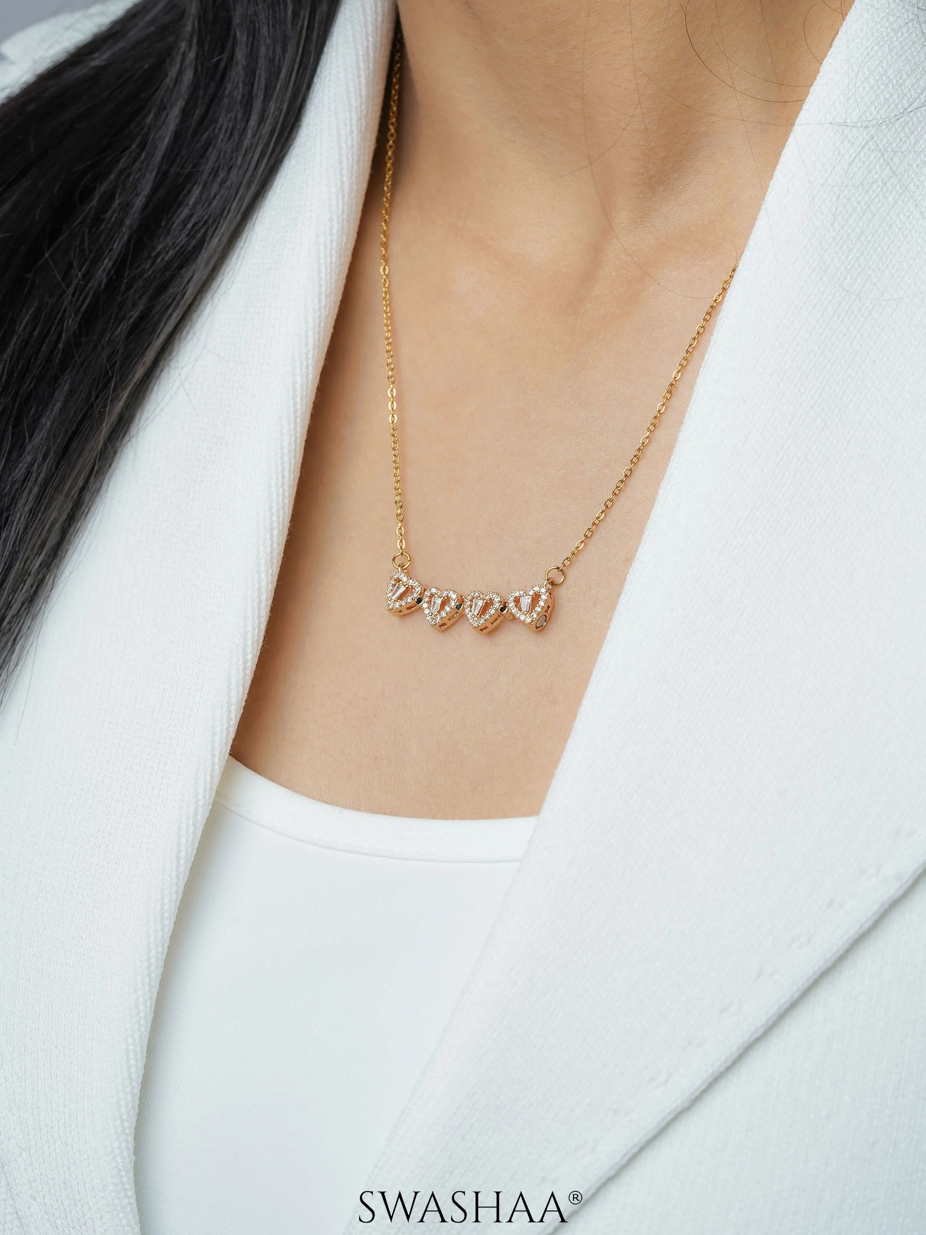 Shiny Clover Necklace - Image 9