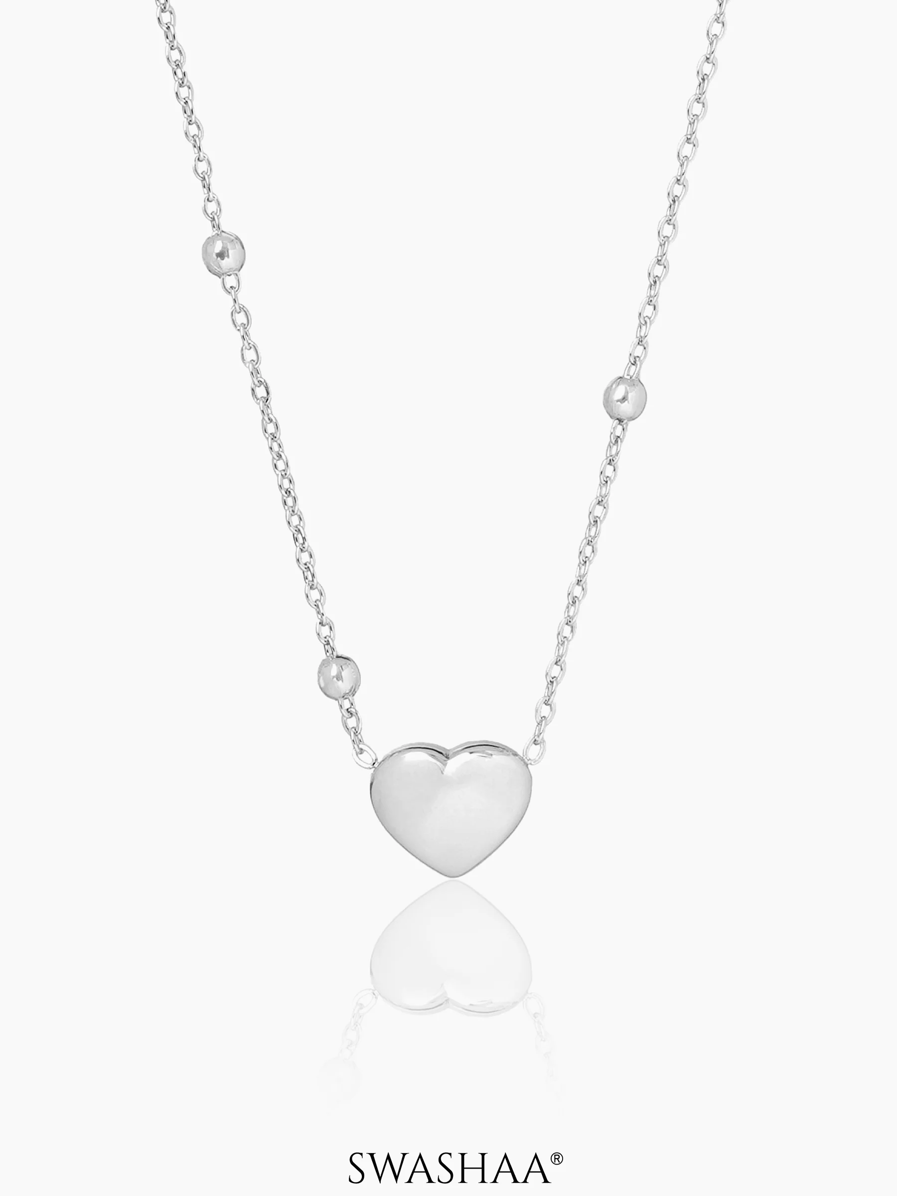Statement Heart Necklace - Image 3
