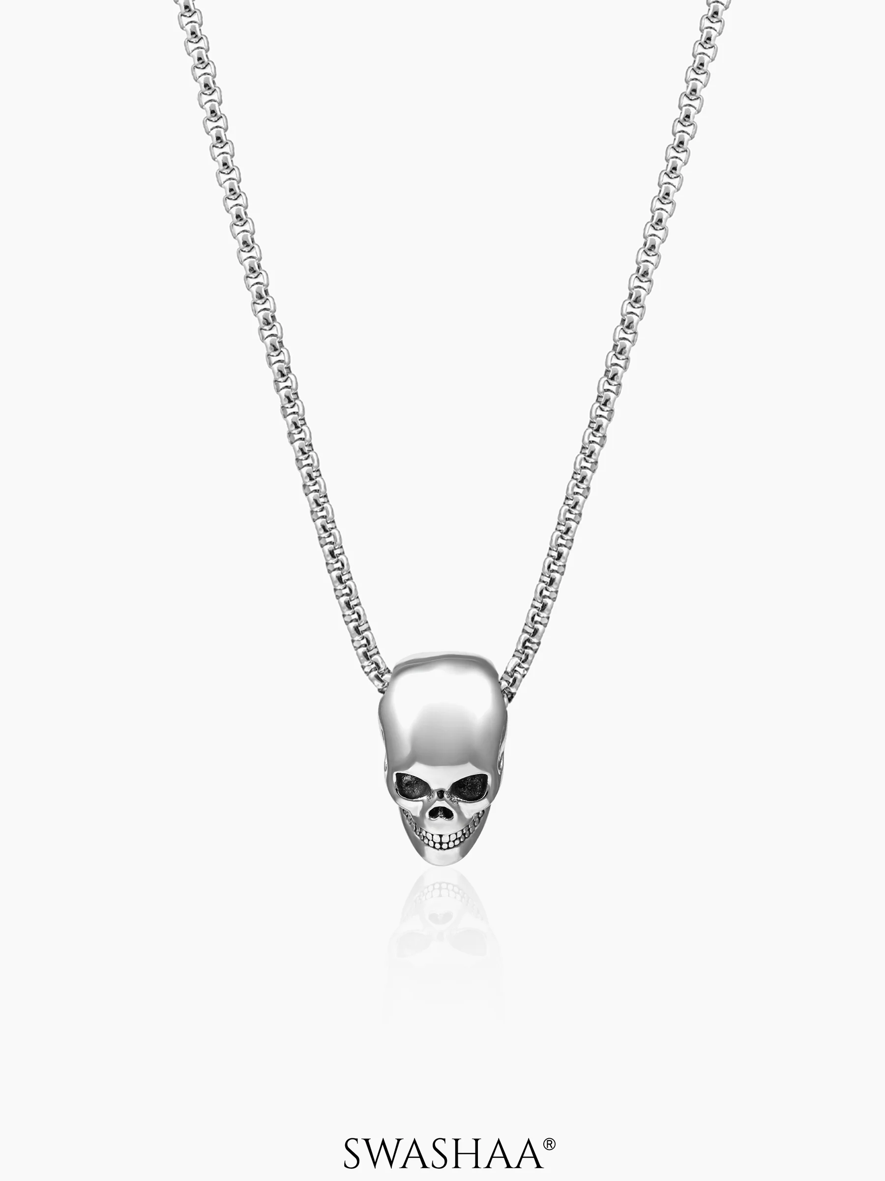 Varek Deathgrin Skull Men's Chain Pendant