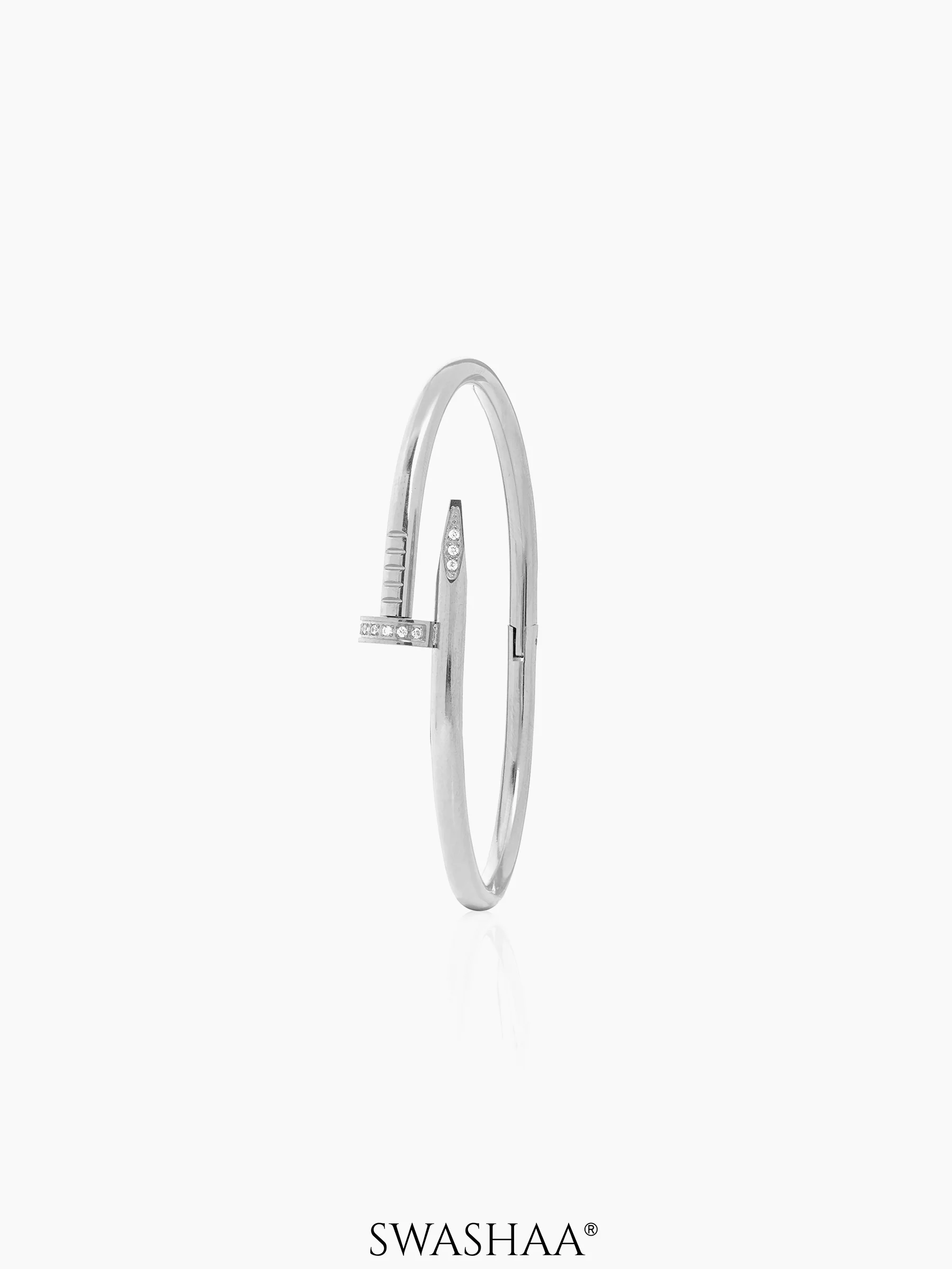 Zayden Diamond Nail Women's Bracelet - Image 5