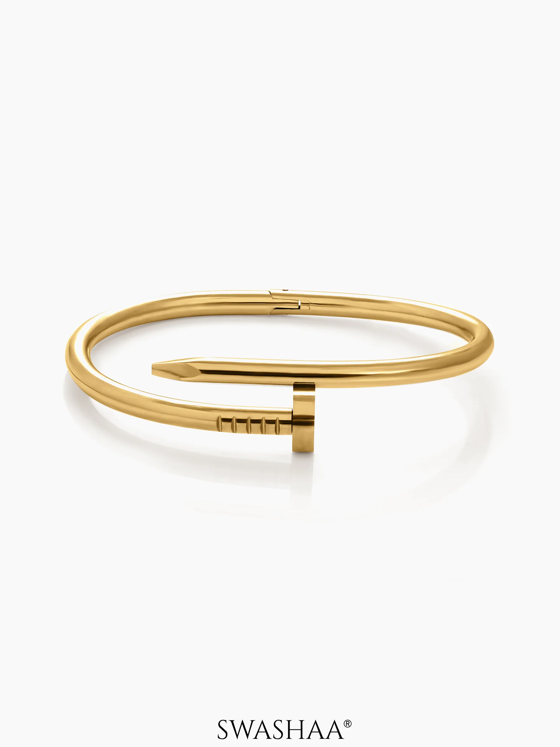 Zayden Solid Nail Men's Bracelet - Image 3