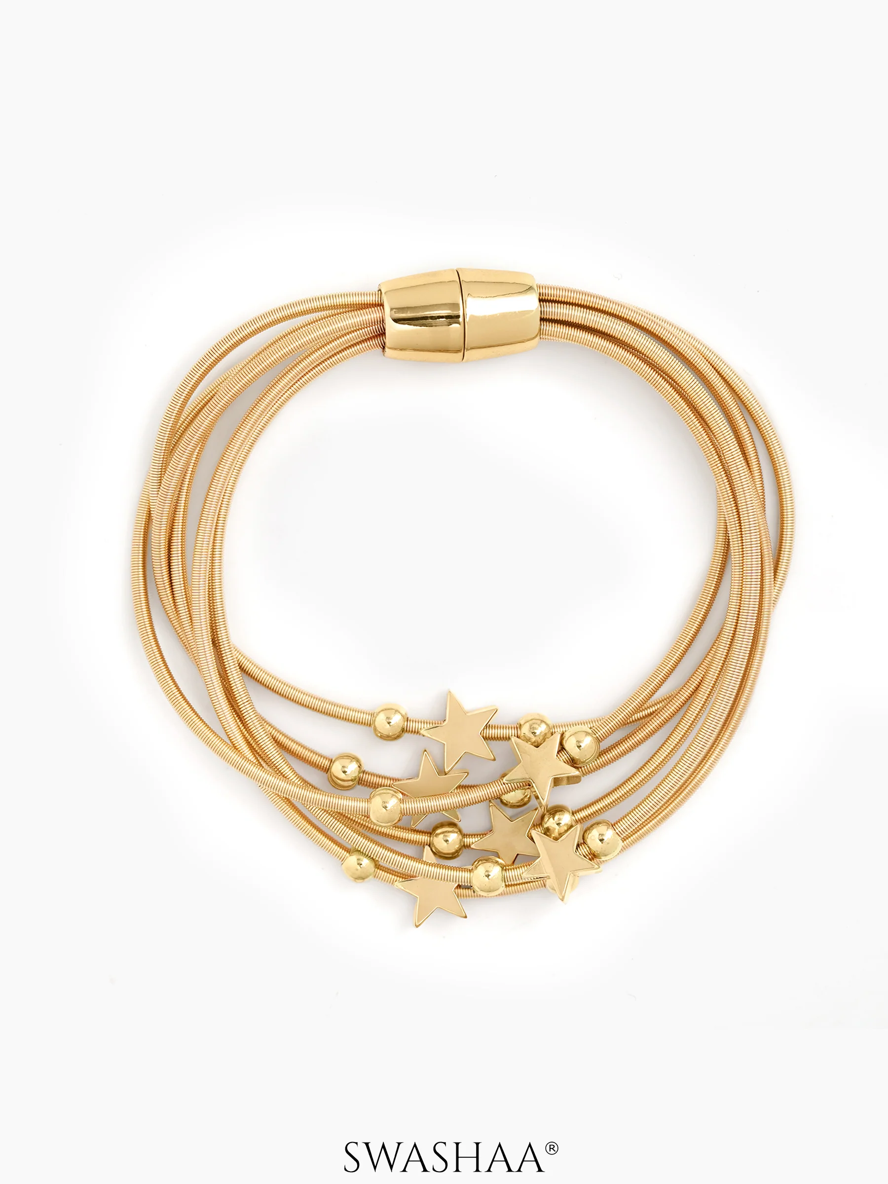Zirelle Star Layered Chain Bracelet
