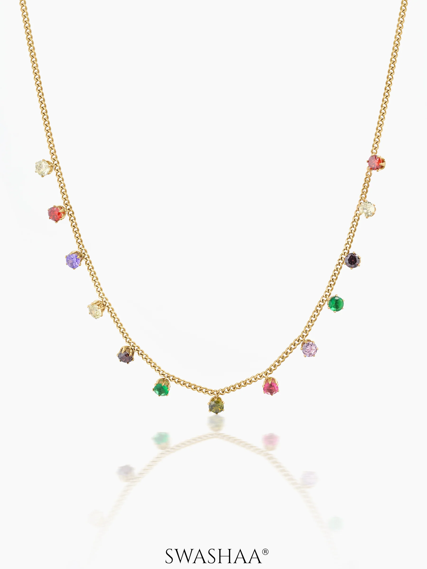 Ziya Multi Diamond Necklace